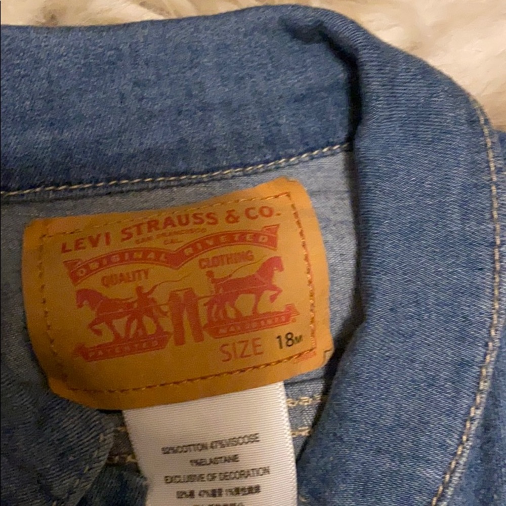 Levi soft denim jacket - Picture 2 of 2